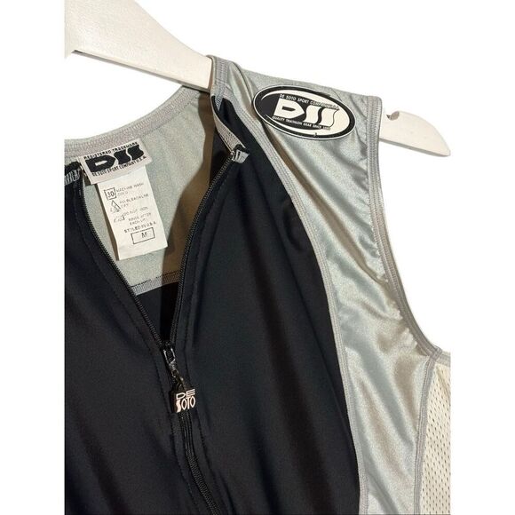 De Soto sleeveless 1/2 zip jersey - M - Picture 2 of 8